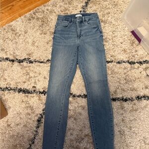 Good American Denim Skinny Jeans - Light Blue